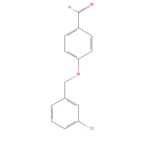 4-[(3-CHLOROBENZYL)OXY]BENZENECARBALDEHYDE (CAS: 59067-43-5) - Related Chemical Product