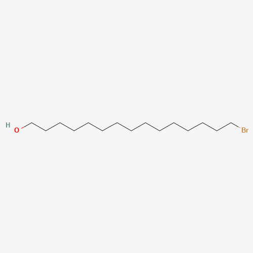 15-BROMO-1-PENTADECANOL (CAS: 59101-27-8) - Chemical Structure and Molecular Formula 