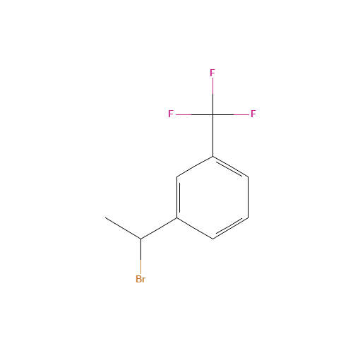 3-(1-BROMOETHYL)BENZOTRIFLUORIDE (CAS: 59770-96-6) - Related Chemical Product
