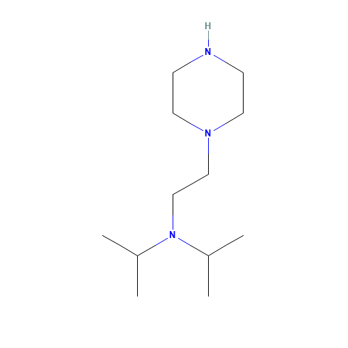 1-(2-DIISOPROPYLAMINOETHYL)PIPERAZINE (CAS: 59955-93-0) - Related Chemical Product