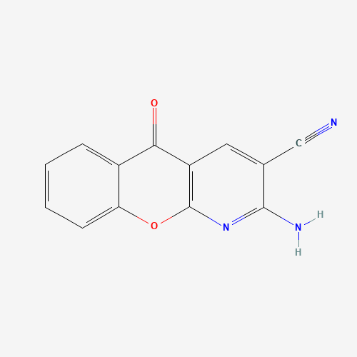 2-AMINO-5-OXO-5H-(1) BENZOPYRANO-(2,3-B)-PYRIDINE-3-CARBONITRILE (CAS: 61424-81-5) - Related Chemical Product