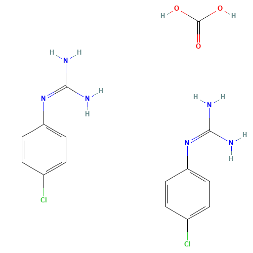 4-CHLOROPHENYLGUANIDINE CARBONATE (CAS: 61705-88-2) - Related Chemical Product