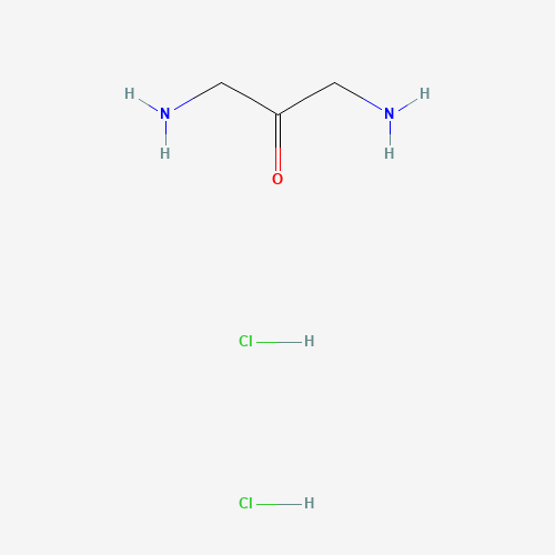 1,3-DIAMINOACETONE DIHYDROCHLORIDE (CAS: 61798-04-7) - Chemical Structure and Molecular Formula 
