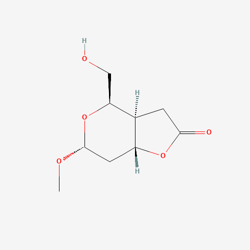 (3AS,4R,6R,7AS)-TETRAHYDRO-4-HYDROXYMETHYL-6-METHOXY-4H-FURO[3,2-C]PYRAN-2(3H)-ONE (CAS: 62158-33-2) - Related Chemical Product