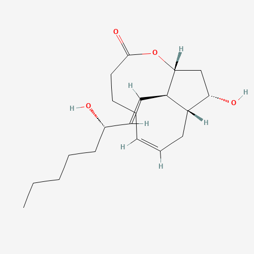 9ALPHA,11ALPHA,15S-TRIHYDROXY-PROSTA-5Z,13E-DIEN-1-OIC ACID,1,11-LACTONE (CAS: 62410-84-8) - Related Chemical Product