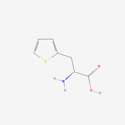 D-2-THIENYLALANINE (CAS: 62561-76-6) - Chemical Structure and Molecular Formula 
