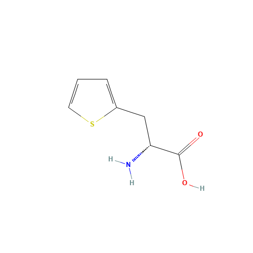D-2-THIENYLALANINE (CAS: 62561-76-6) - Chemical Structure and Molecular Formula 