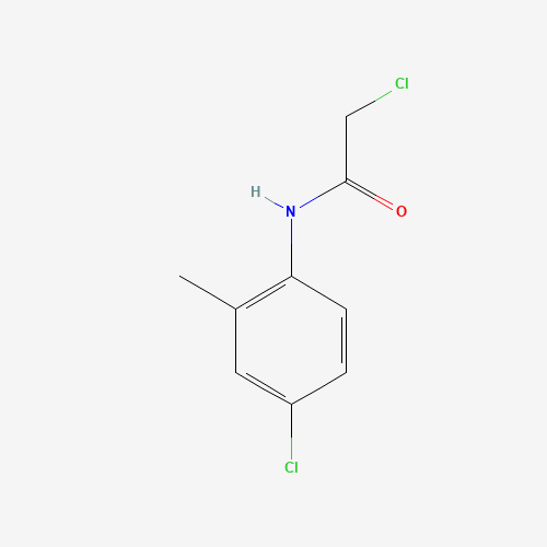 N1-(4-CHLORO-2-METHYLPHENYL)-2-CHLOROACETAMIDE (CAS: 62593-77-5) - Chemical Structure and Molecular Formula 