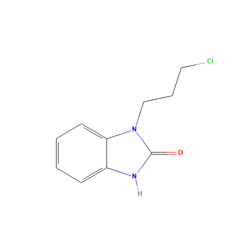 1-(3-Chloropropyl)-1,3-dihydro-2H-benzimidazol-2-one (CAS: 62780-89-6) - Related Chemical Product
