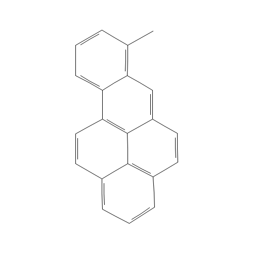 7-METHYLBENZO[A]PYRENE (CAS: 63041-77-0) - Chemical Structure and Molecular Formula 