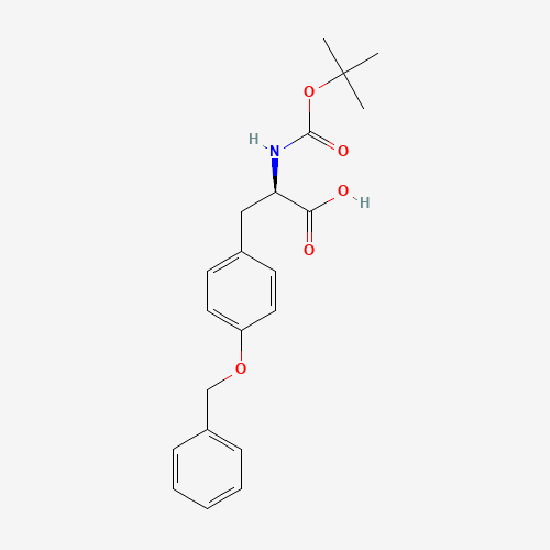 BOC-D-TYR(BZL)-OH (CAS: 63769-58-4) - Chemical Structure and Molecular Formula 