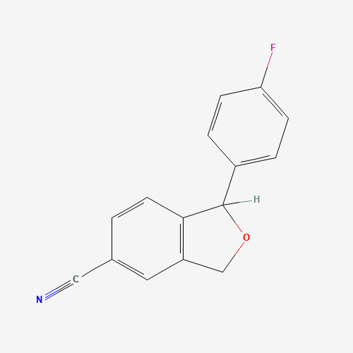 1-(4-Fluorophenyl)-1,3-dihydro isobenzofuran-5-carbonitile (CAS: 64169-67-1) - Related Chemical Product