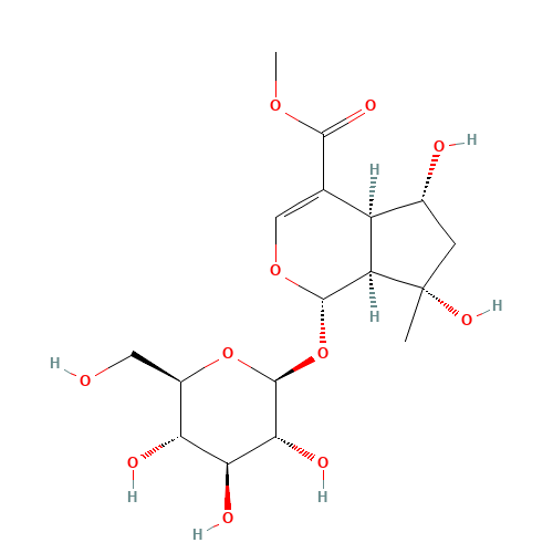 SHANZHISIDE METHYL ESTER (CAS: 64421-28-9) - Chemical Structure and Molecular Formula 