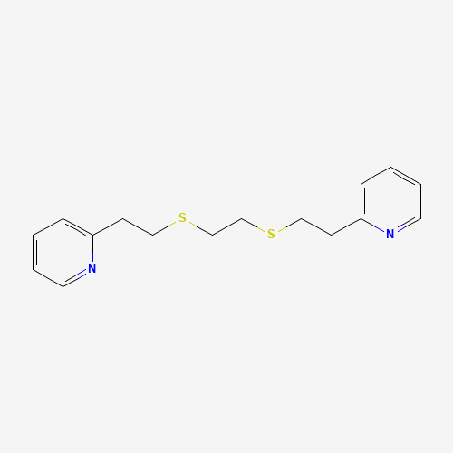 1,8-BIS(2-PYRIDYL)-3,6-DITHIAOCTANE (CAS: 64691-70-9) - Chemical Structure and Molecular Formula 