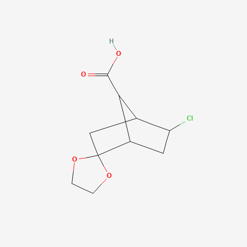 EXO-2-CHLORO-5,5-ETHYLENEDIOXY-BICYCLO[2.2.1]HEPTANE-SYN-7-CARBOXYLIC ACID (CAS: 64812-08-4) - Related Chemical Product