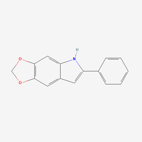 5,6-METHYLENEDIOXY-2-PHENYLINDOLE (CAS: 64943-90-4) - Related Chemical Product