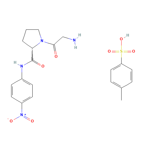 GLY-PRO P-NITROANILIDE P-TOLUENESULFONATE SALT (CAS: 65096-46-0) - Related Chemical Product