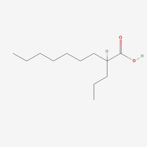 2-PROPYLNONANOIC ACID (CAS: 65185-82-2) - Chemical Structure and Molecular Formula 