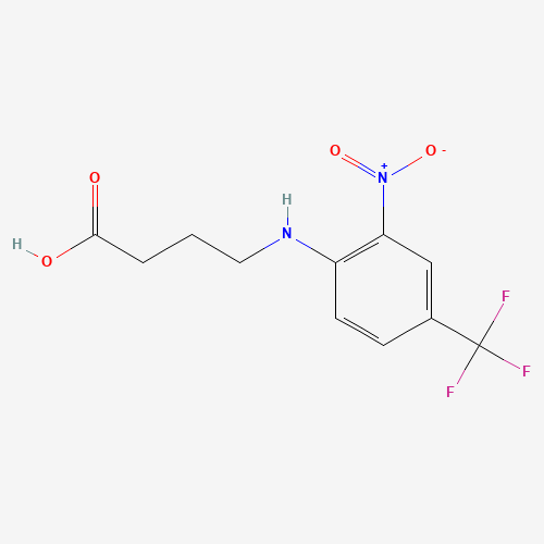 4-[2-NITRO-4-(TRIFLUOROMETHYL)ANILINO]BUTANOIC ACID (CAS: 65783-35-9) - Related Chemical Product