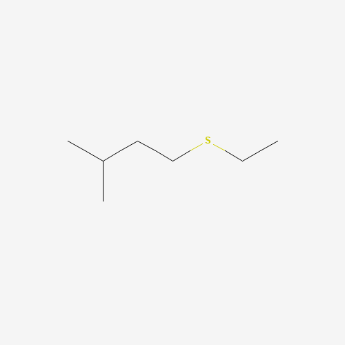 ETHYL ISOAMYL SULFIDE (CAS: 66481-77-4) - Chemical Structure and Molecular Formula 