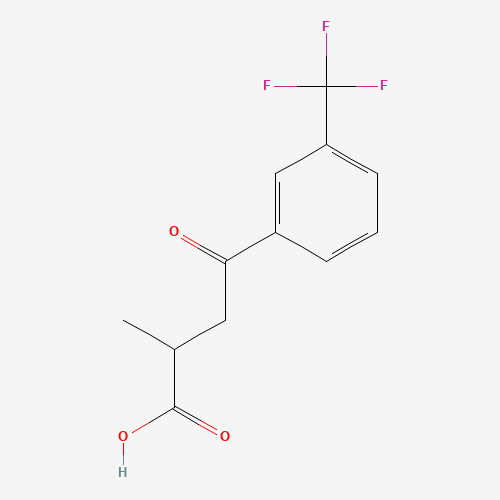 2-METHYL-4-OXO-4-(3'-TRIFLUOROMETHYLPHENYL)BUTYRIC ACID (CAS: 66549-17-5) - Related Chemical Product