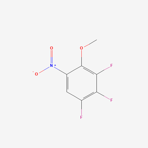 2,3-Difluoro-6-nitroanisole (CAS: 66684-65-9) - Chemical Structure and Molecular Formula 