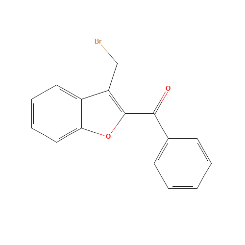 [3-(BROMOMETHYL)-1-BENZOFURAN-2-YL](PHENYL)METHANONE (CAS: 67534-81-0) - Related Chemical Product