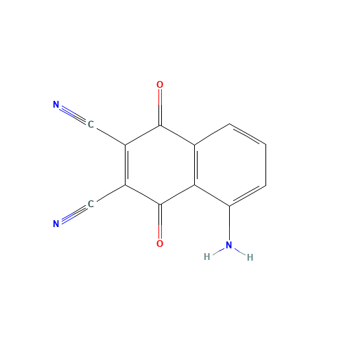 5-AMINO-2,3-DICYANO-1,4-NAPHTHOQUINONE (CAS: 68217-29-8) - Related Chemical Product