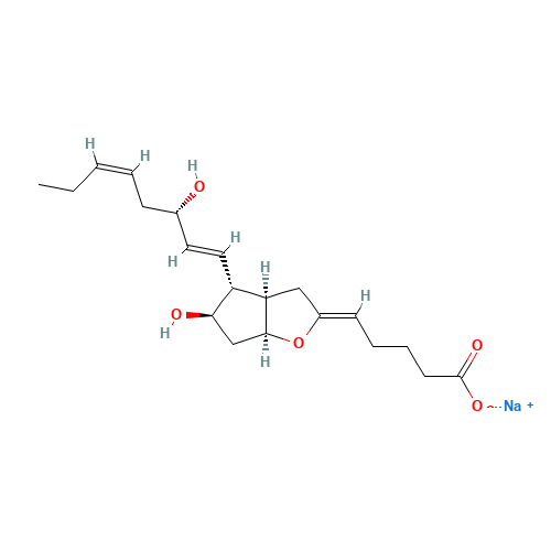 6,9ALPHA-EPOXY-11ALPHA,15S-DIHYDROXY-PROSTA-5Z,13E,17Z-TRIEN-1-OIC ACID,SODIUM SALT (CAS: 68324-96-9) - Related Chemical Product