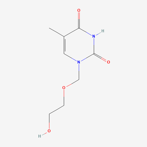 1-(2-HYDROXYETHOXY)METHYL-5-METHYLURACIL (CAS: 68724-11-8) - Related Chemical Product
