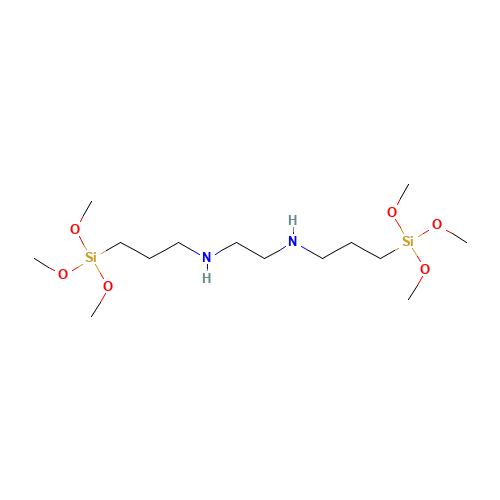 BIS[3-(TRIMETHOXYSILYL)PROPYL]ETHYLENE DIAMINE (CAS: 68845-16-9) - Related Chemical Product