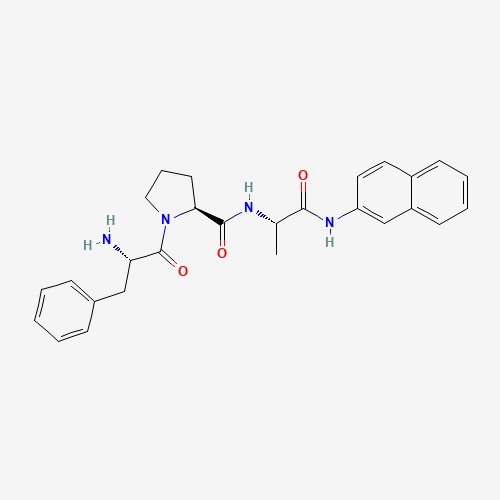 H-PHE-PRO-ALA-BETANA (CAS: 69076-06-8) - Chemical Structure and Molecular Formula 