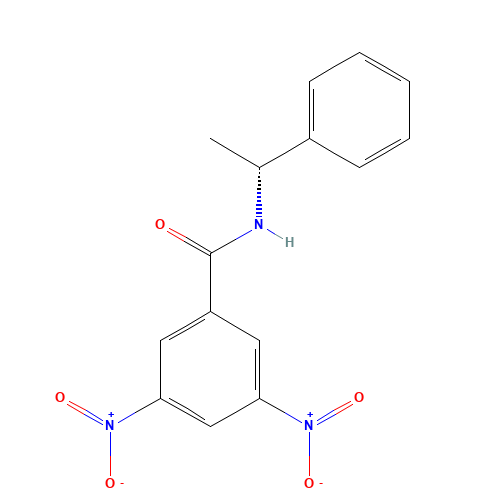 (R)-(-)-N-(3,5-DINITROBENZOYL)-ALPHA-PHENYLETHYLAMINE (CAS: 69632-32-2) - Related Chemical Product