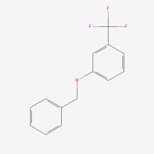 3-BENZYLOXYBENZOTRIFLUORIDE (CAS: 70097-64-2) - Chemical Structure and Molecular Formula 