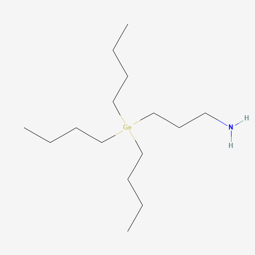 3-AMINOPROPYLTRIBUTYLGERMANE (CAS: 71571-74-9) - Chemical Structure and Molecular Formula 