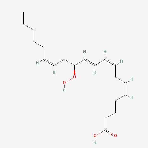 12(S)-HPETE (CAS: 71774-10-2) - Chemical Structure and Molecular Formula 