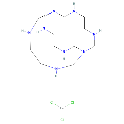 1,3,6,8,10,13,16,19-OCTAAZABICYCLO[6.6.6]EICOSANECOBALT TRICHLORIDE (CAS: 71963-57-0) - Related Chemical Product