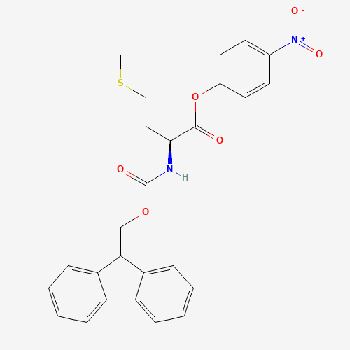 FMOC-MET-ONP (CAS: 71989-29-2) - Chemical Structure and Molecular Formula 
