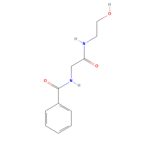 N-(2-[(2-HYDROXYETHYL)AMINO]-2-OXOETHYL)BENZENECARBOXAMIDE (CAS: 72085-01-9) - Related Chemical Product