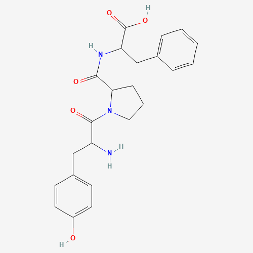 BETA-CASOMORPHIN (1-3) (CAS: 72122-59-9) - Chemical Structure and Molecular Formula 