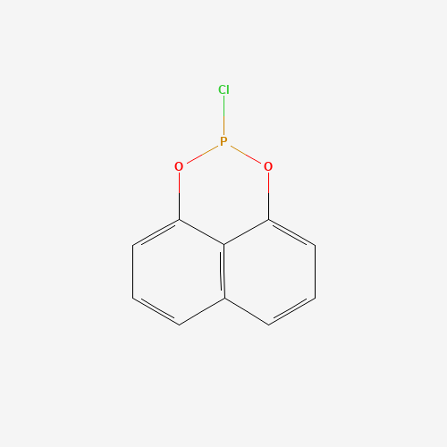 2-CHLORONAPHTHO[1,8-D,E][1,3,2]DIOXAPHOSPHININE (CAS: 72310-28-2) - Chemical Structure and Molecular Formula 