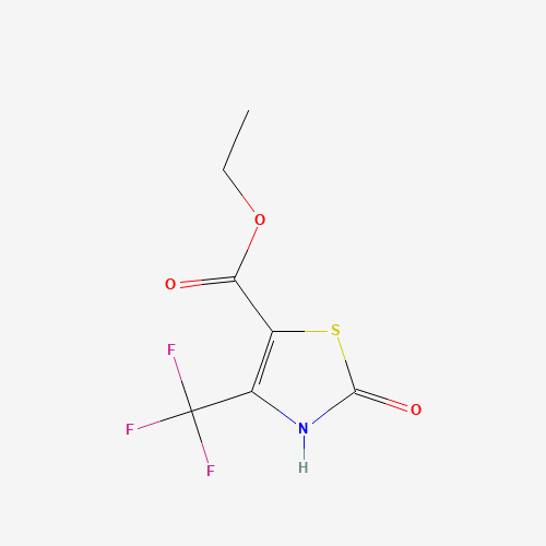 ETHYL 2-OXO-4-(TRIFLUOROMETHYL)-2,3-DIHYDRO-1,3-THIAZOLE-5-CARBOXYLATE (CAS: 72850-53-4) - Related Chemical Product