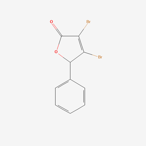 3,4-DIBROMO-5-PHENYL-2(5H)-FURANONE (CAS: 72857-86-4) - Related Chemical Product