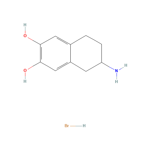 (+/-)-2-AMINO-6,7-DIHYDROXY-1,2,3,4-TETRAHYDRONAPHTHALENE HYDROBROMIDE (CAS: 73304-33-3) - Related Chemical Product