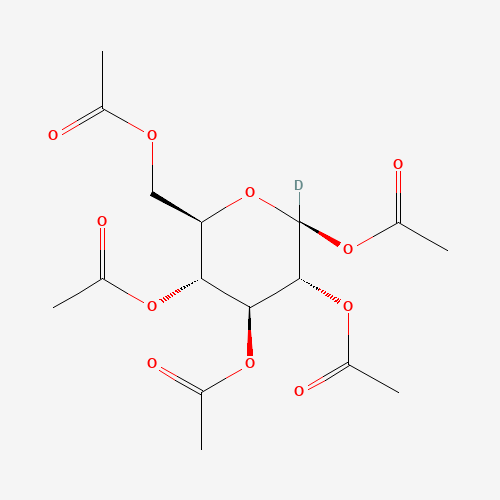 BETA-D-GLUCOSE-1-C-D PENTAACETATE (CAS: 73485-90-2) - Related Chemical Product