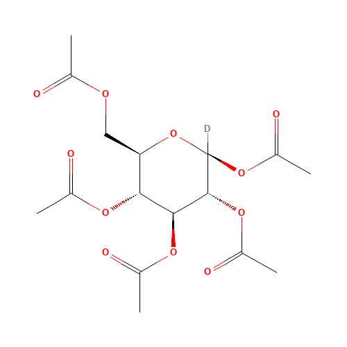 BETA-D-GLUCOSE-1-C-D PENTAACETATE (CAS: 73485-90-2) - Related Chemical Product
