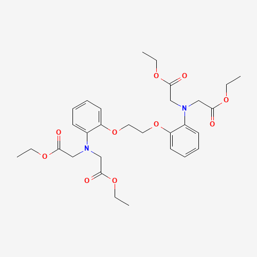 BAPTA TETRAETHYL ESTER (CAS: 73630-07-6) - Chemical Structure and Molecular Formula 