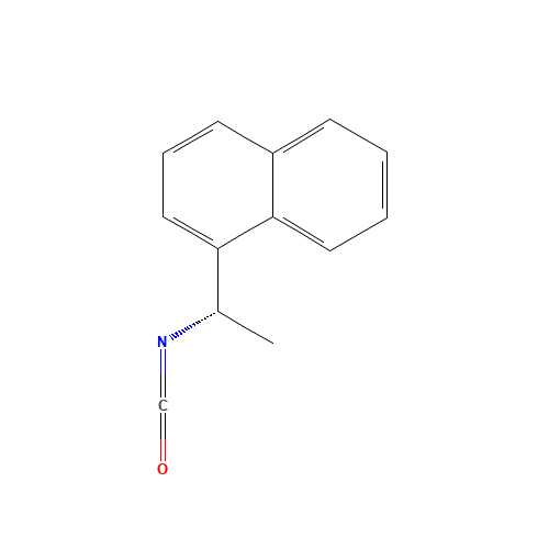 (S)-(+)-1-(1-NAPHTHYL)ETHYL ISOCYANATE (CAS: 73671-79-1) - Related Chemical Product
