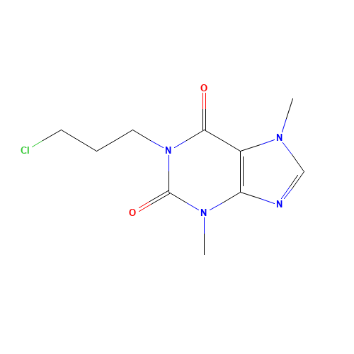 1-(3-CHLOROPROPYL)THEOBROMINE (CAS: 74409-52-2) - Related Chemical Product