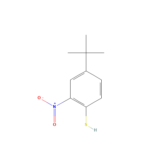 4-TERT-BUTYL-2-NITROBENZENETHIOL (CAS: 74752-38-8) - Related Chemical Product